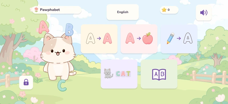 Pawphabet gameplay